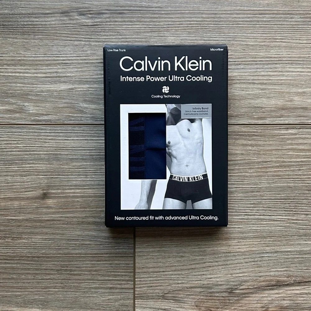 Calvin Klein | Intense Power Ultra Cooling Low Rise Trunk - Blue (Small)